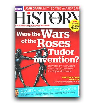مجلات انگلیسی history  wars  roses (جنگ های رز)