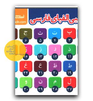 کارت جیبی الفبا فارسی و انگلیسی 