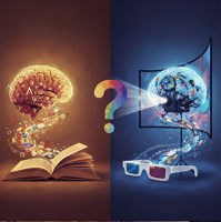 کتاب‌خوانی یا فیلم‌دیدن؛ کدام تجربه عمیق‌تر است؟